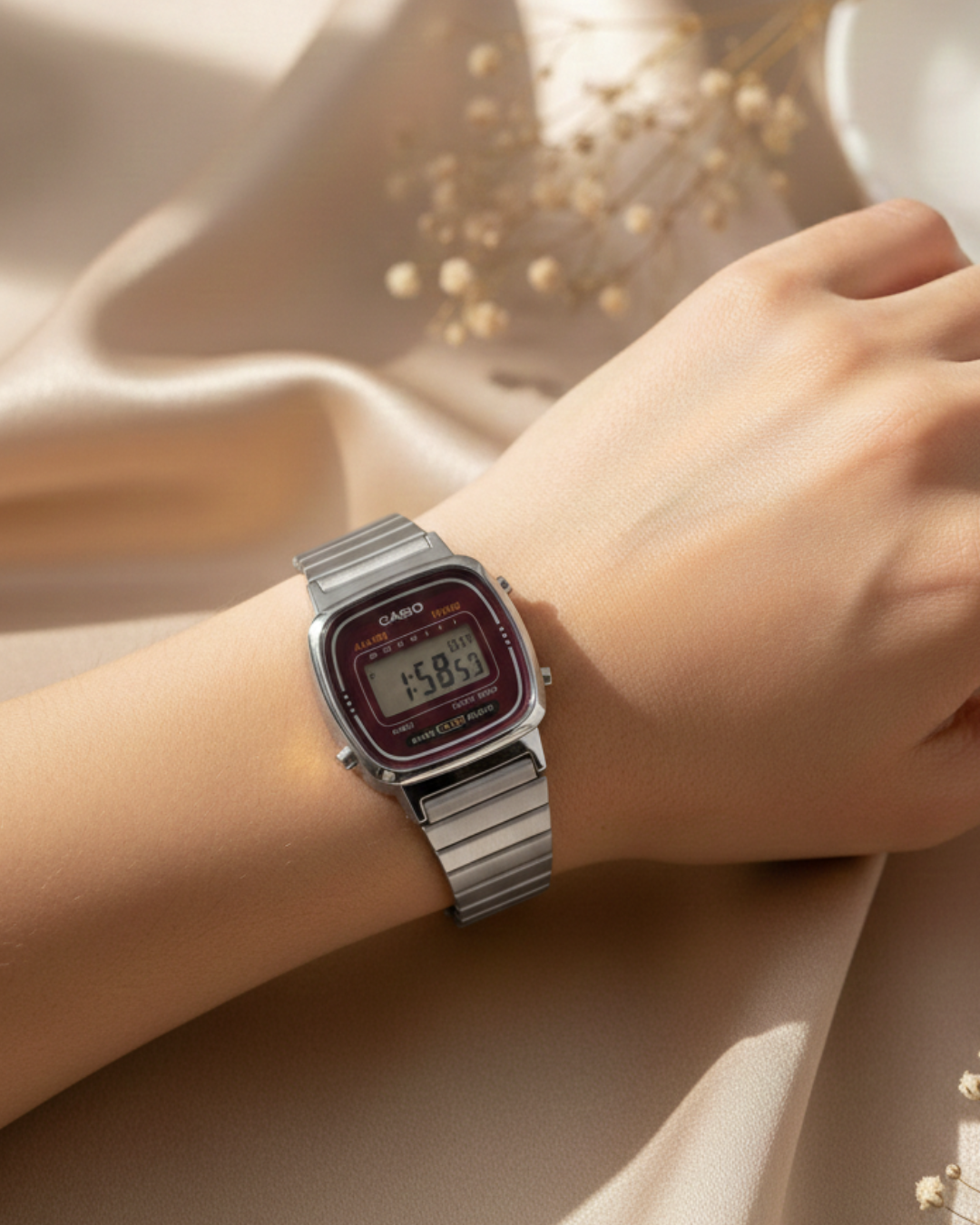 RELOJ CASIO MUJER VINTAGE LA670WA-4DF