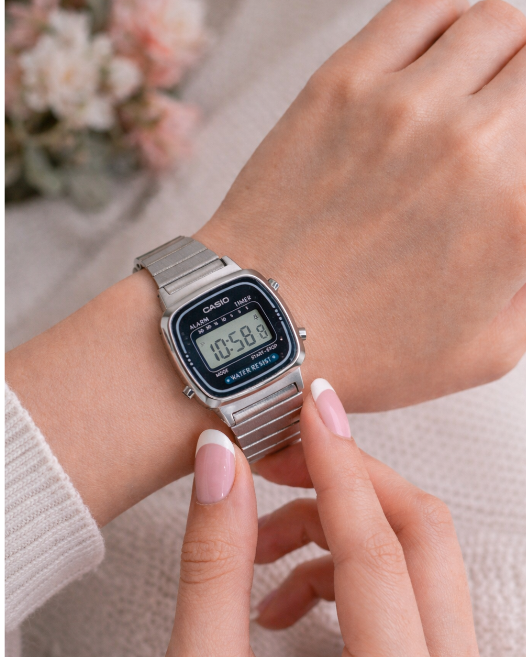 RELOJ CASIO MUJER VINTAGE LA670WA-2DF